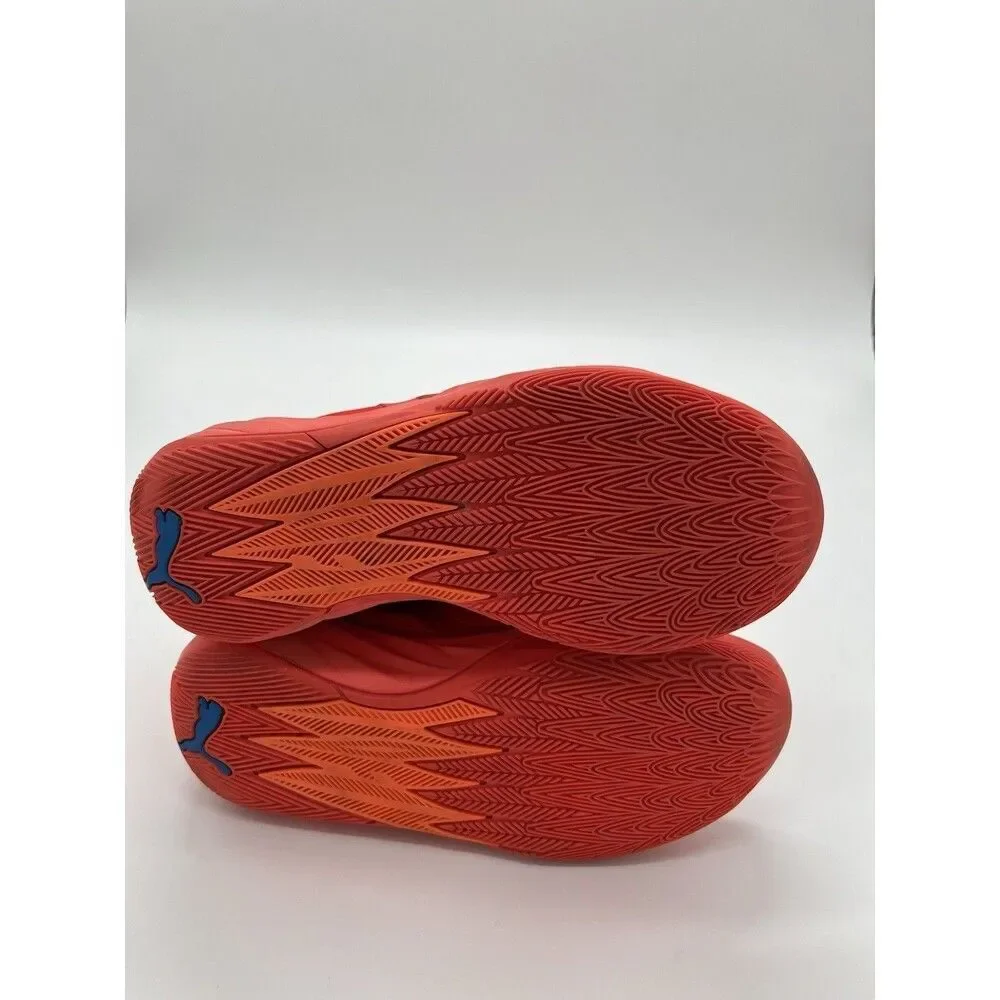Size 6  - PUMA MB.02 LaMelo Ball - Fiery Coral - Ultra Orange 377403-01